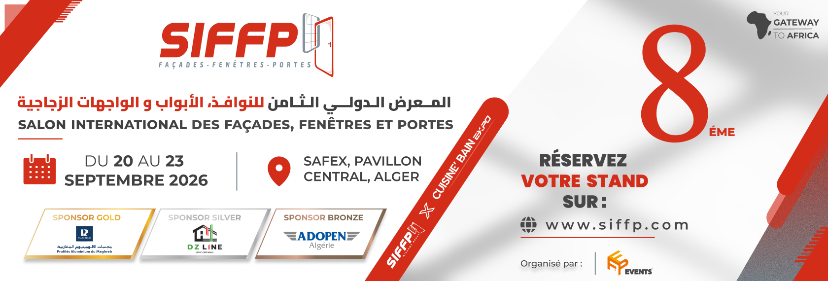 Salon international des façades fenêtres et portes - 8ème édition